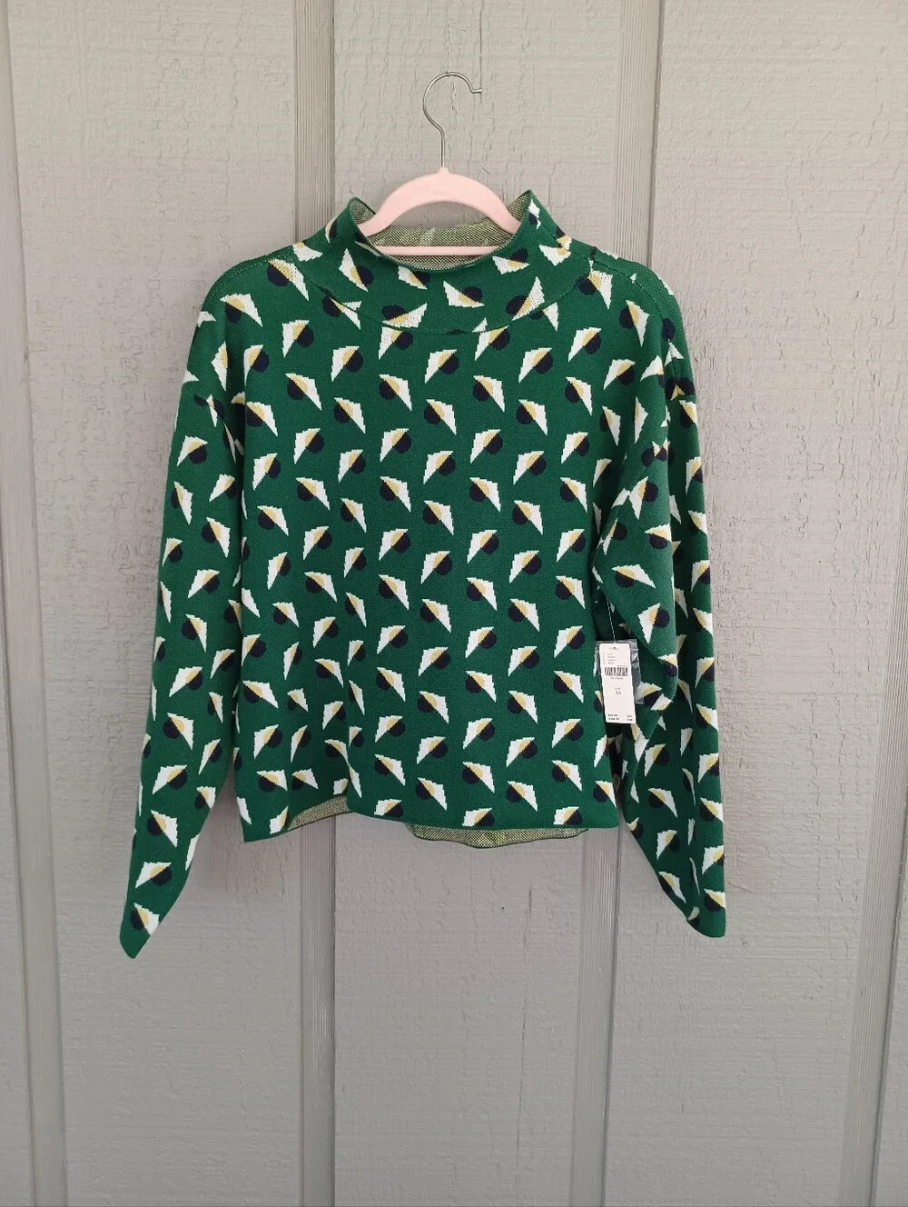 Anthropologie Maeve Carys Mock Neck Sweater Size XS Women Pullover Stretch